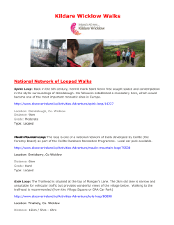 Kildare Wicklow Walks