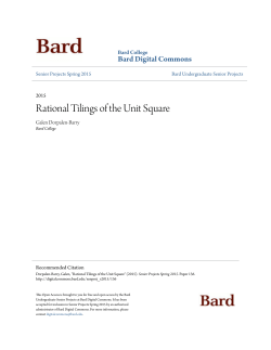 Rational Tilings of the Unit Square
