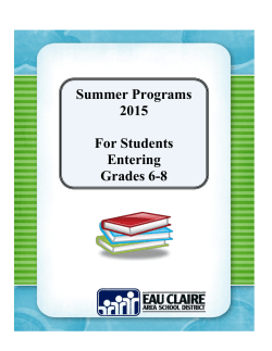 Courses for Students Entering