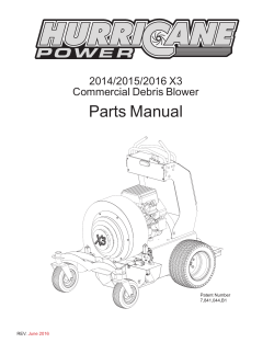 Parts Manual - Hurricane Power