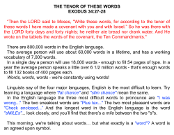 Notes - Sandy Adams