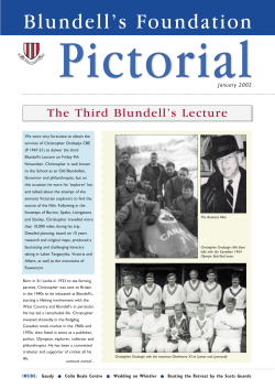 Blundell`s Foundation