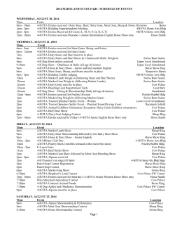 4-H/FFA Department - University of Maryland Extension