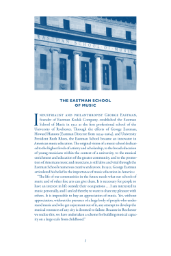 1 Industrialist and philanthropist George Eastman,