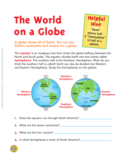 hemisphere - Scholastic