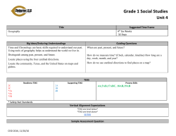 Unit 4, Geography
