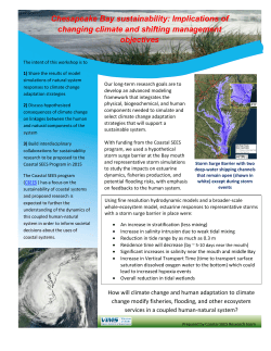 Implications of changing climate and shifting management objectives