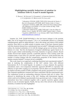 Highlighting metallic behaviors of astatine in solution with O, S and