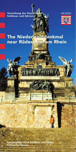 The Niederwalddenkmal near R&uuml;desheim am Rhein