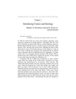 Introducing Comics and Ideology
