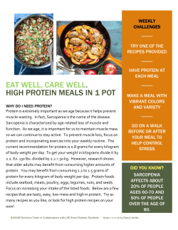 EAT WELL, CARE WELL. HIGH PROTEIN MEALS IN 1 POT