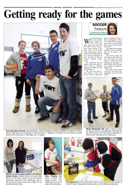 h) March 16 - "Getting ready for the games"