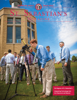Issue II - St. Sebastian`s School