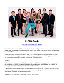ESCALA BAND