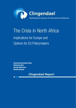 The Crisis in North Africa