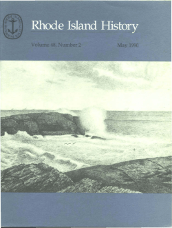 Rhode Island History - Rhode Island Historical Society
