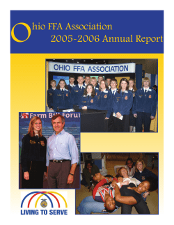 Ohio FFA Association 2005