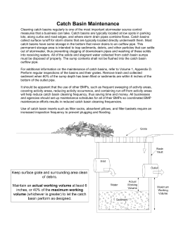 Catch Basin Maintenance