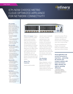 Case Study: ICPs Now Choose Metro Cloud Optimized