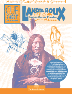 The Lakota Sioux - Schaefer Center for the Performing Arts