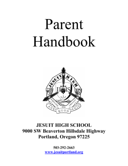 education at jesuit high school