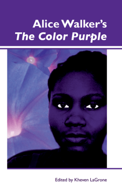 Alice Walker`s The Color Purple