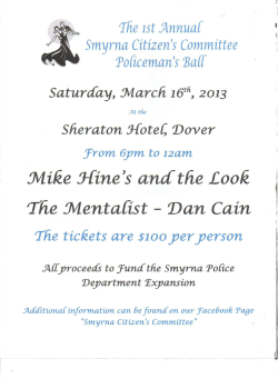 Mike tHine`s ana the Look j The Menta{ist - Van Cain