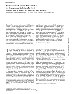 bcl-2 - The Journal of Cell Biology