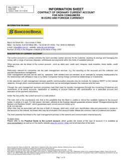information sheet