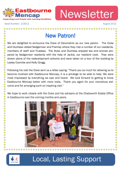Newsletter - Eastbourne Mencap