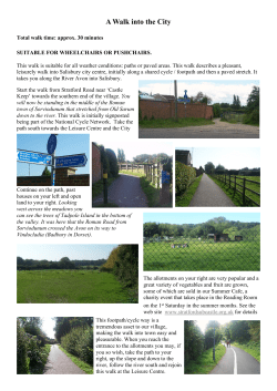 A Walk into the City - Stratford-sub