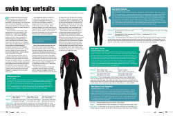 swim bag: wetsuits