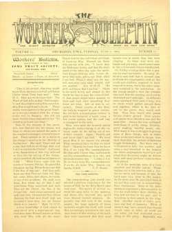 The Worker`s Bulletin for 1903 - Vol. 14 - No. 48