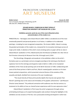 EDVARD MUNCH - Blue Water Communications