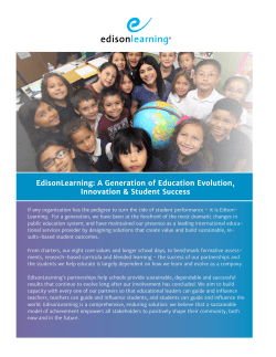 Our Legacy - Edison Learning