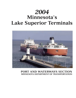 Minnesota`s Lake Superior Terminals