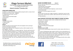 here - Otago Farmers Market