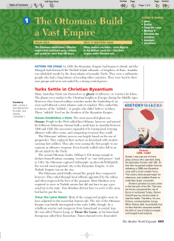 The Ottomans Build