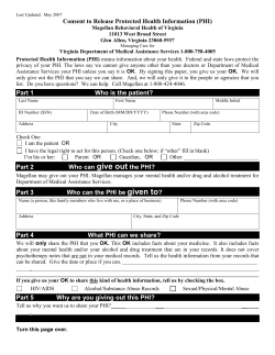 Corp-Authorization Form (AUD) - Medicaid