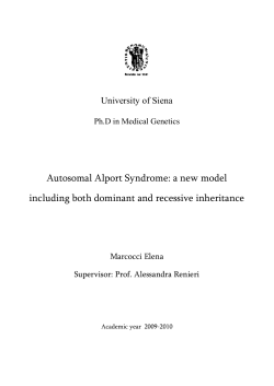 a new model including both dominant and recessive inheritance