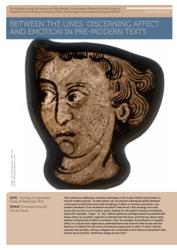 between the lines: discerning affect and emotion in pre