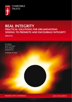 real integrity