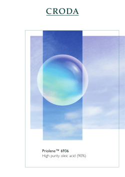 Priolene 6936 - High purity oleic acid (90%)