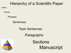 Sentences