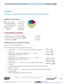 Lesson 31 - EngageNY