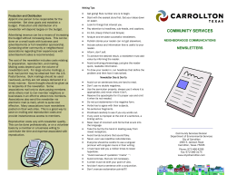Neighborhood Resources_Newsletters.pub