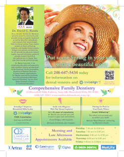 Put some Spring in your step with a beautiful smile