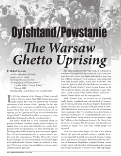 Oyfshtand/Powstanie - American Philatelic Society