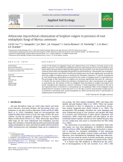 Applied Soil Ecology