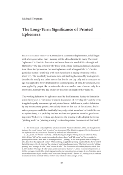 this PDF file - RBM: A Journal of Rare Books, Manuscripts